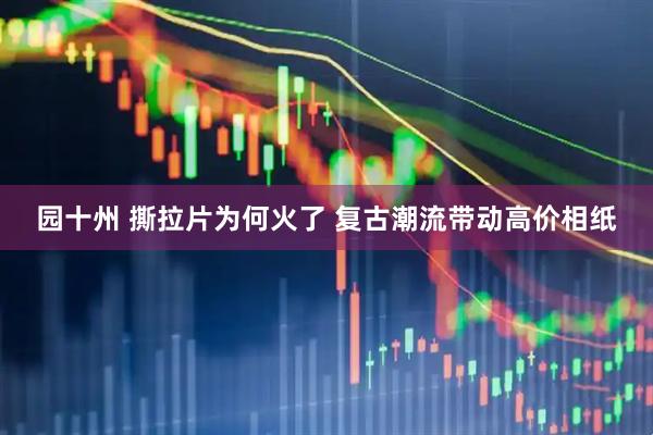 园十州 撕拉片为何火了 复古潮流带动高价相纸